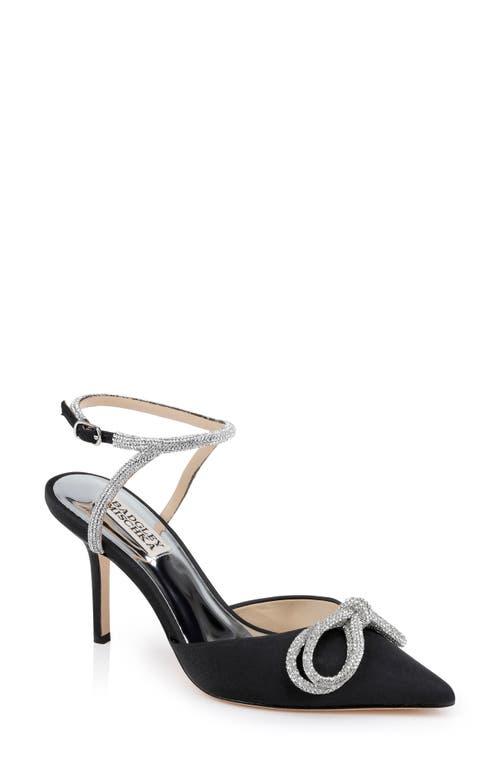 Badgley Mischka Jasmine Pointed Toe Pump in Black Lyst