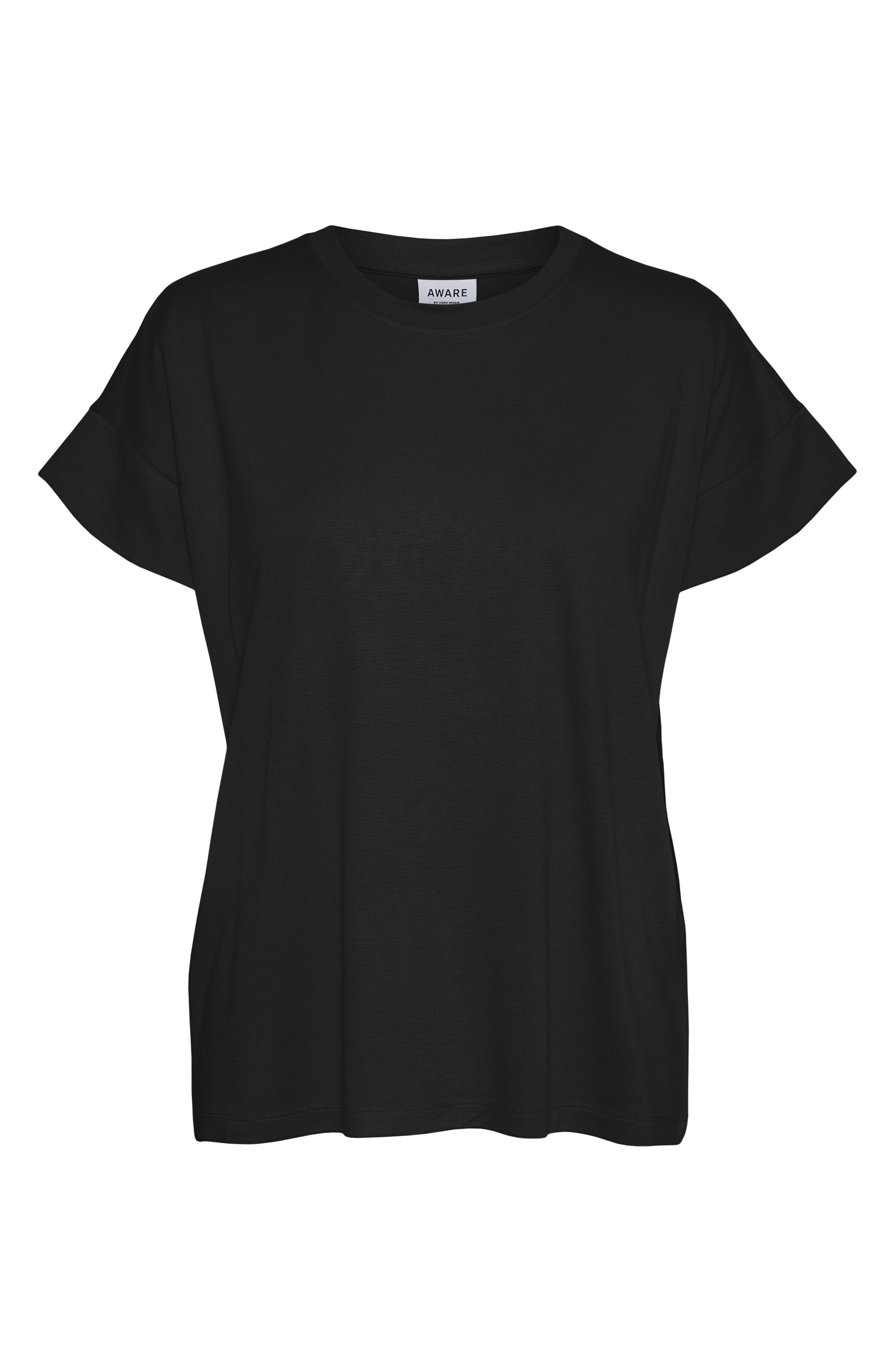 Vero Moda Tara T-shirt in Black | Lyst