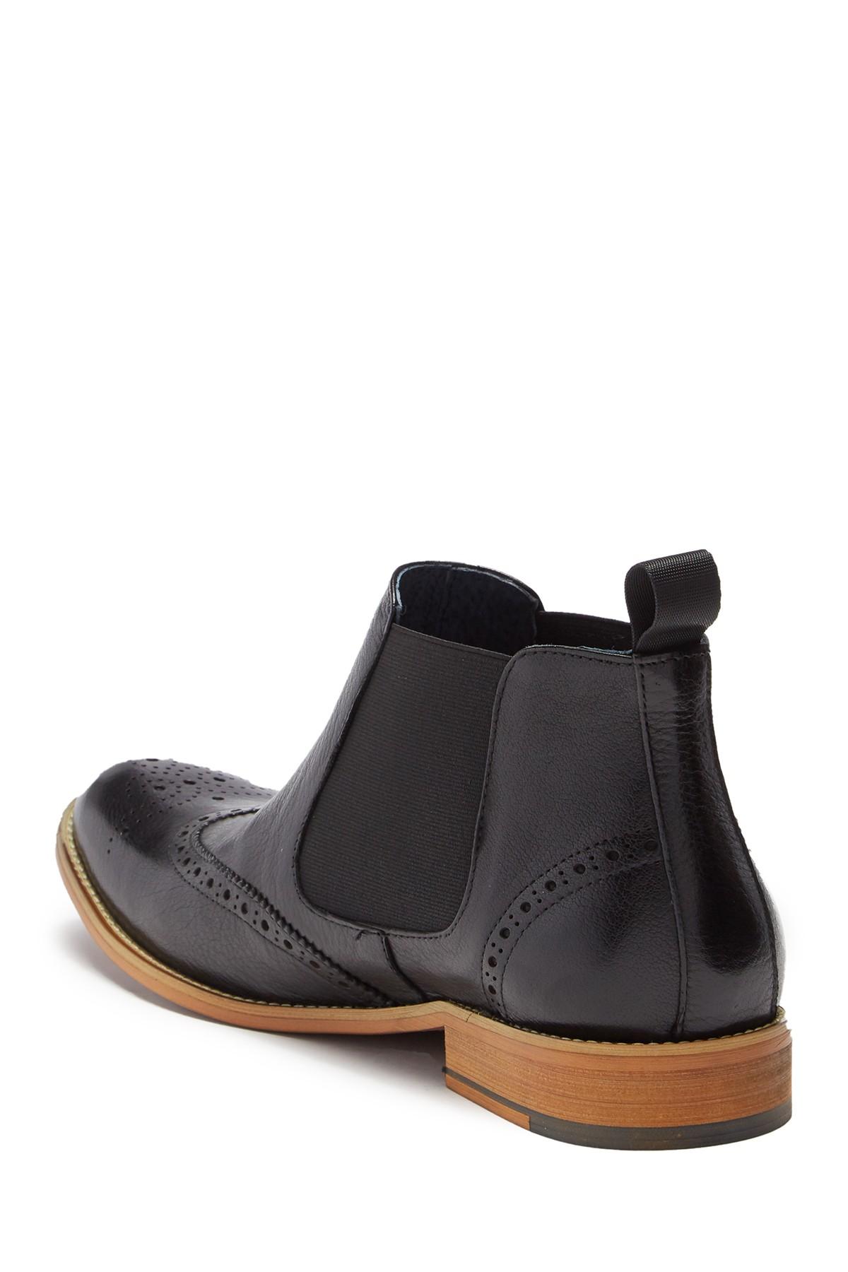harrison platform chelsea boot