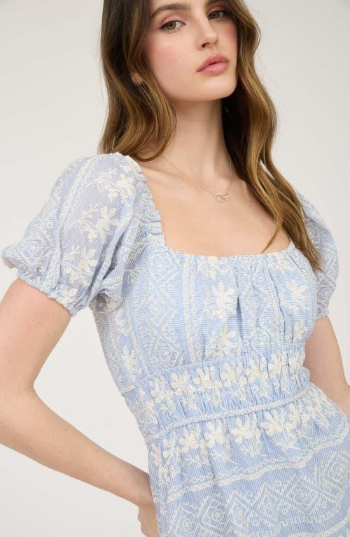 knee length dresses for ladies Bluma Lace Trim Midi Dress