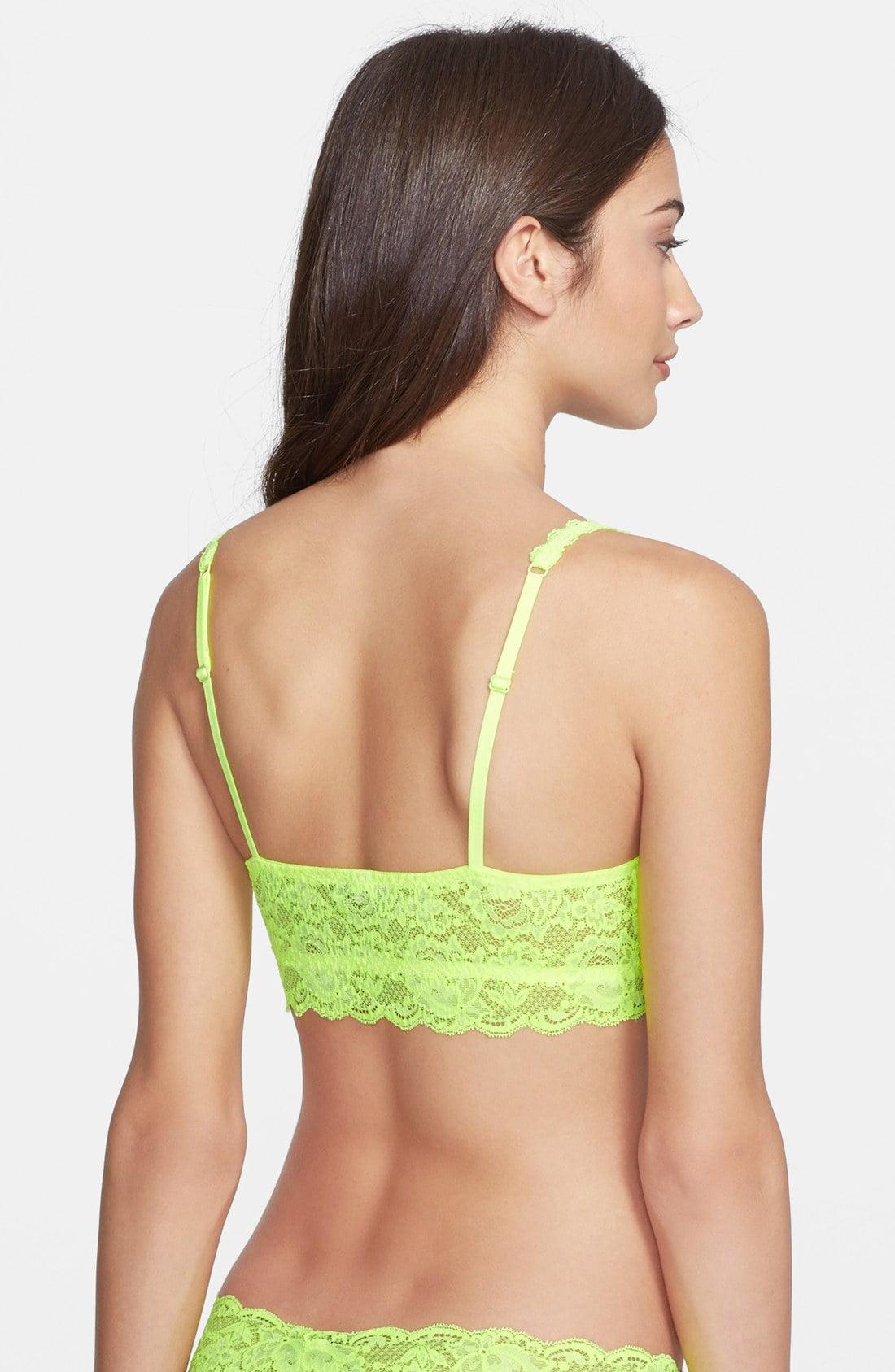 fluorescent bralette