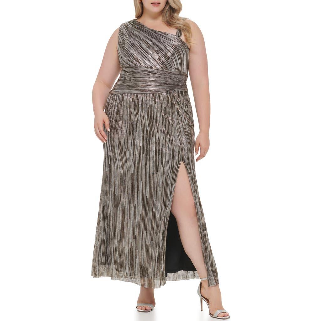 strapless open back dress Self-Portrait One-shoulder Eyelet Devore Wrap Mini Dress