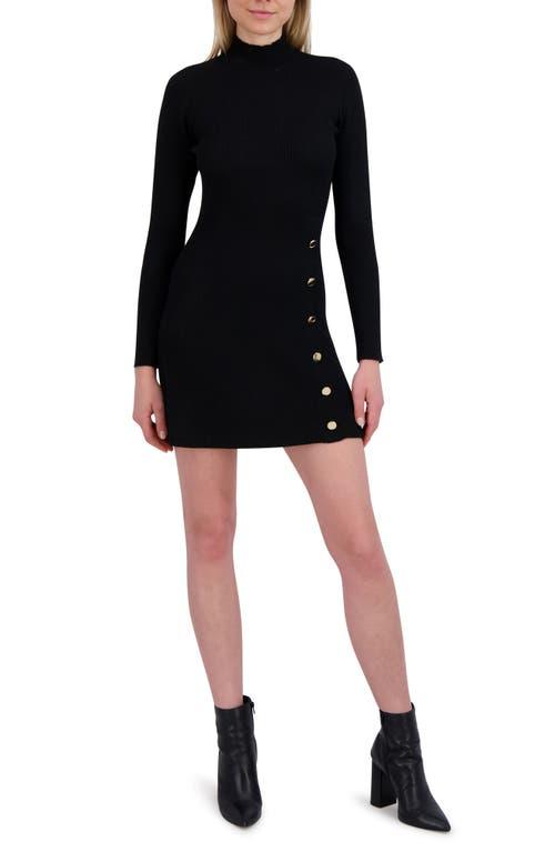 Laundry by Shelli Segal Layla Long Sleeve Sweater Dress in Black | Lyst Laundry by Shelli Segal Layla Long Sleeve Sweater Dress in Black | Lyst