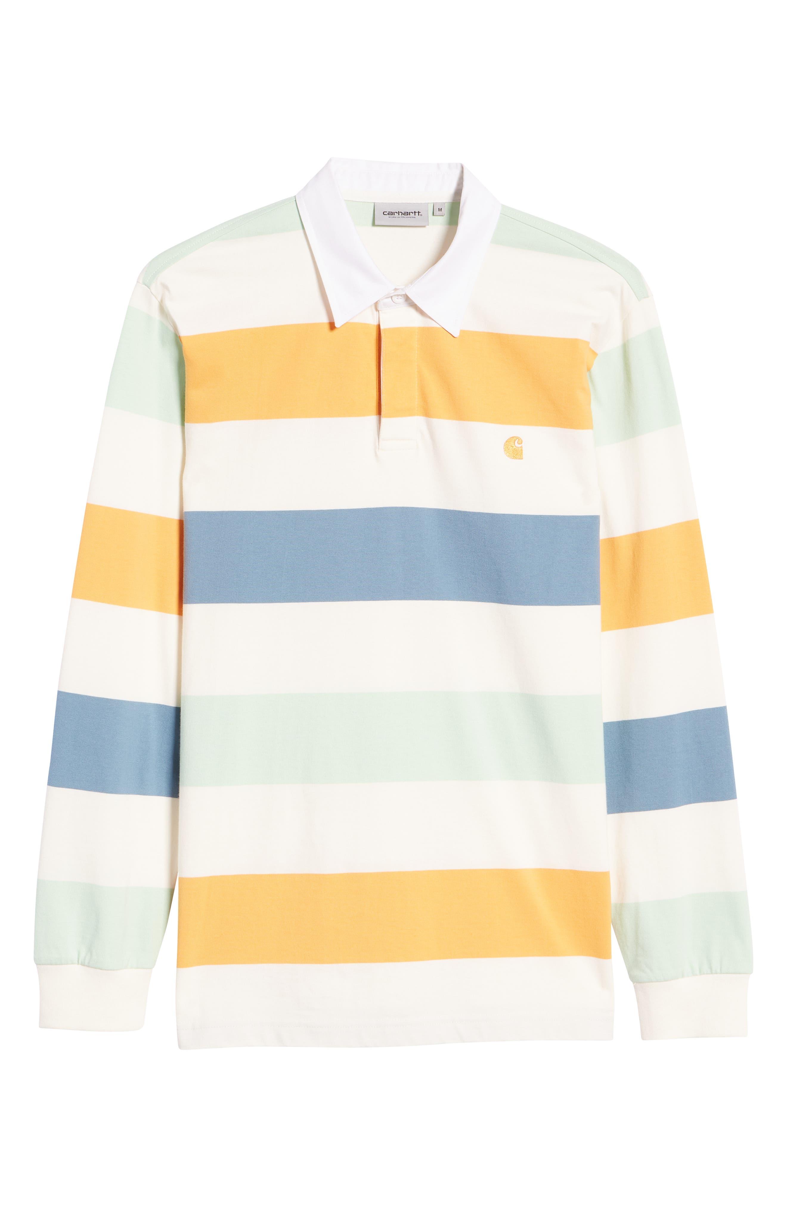大きな割引 carhartt WIP L/S HENWICK RUGBY SHIRT ポロシャツ - www