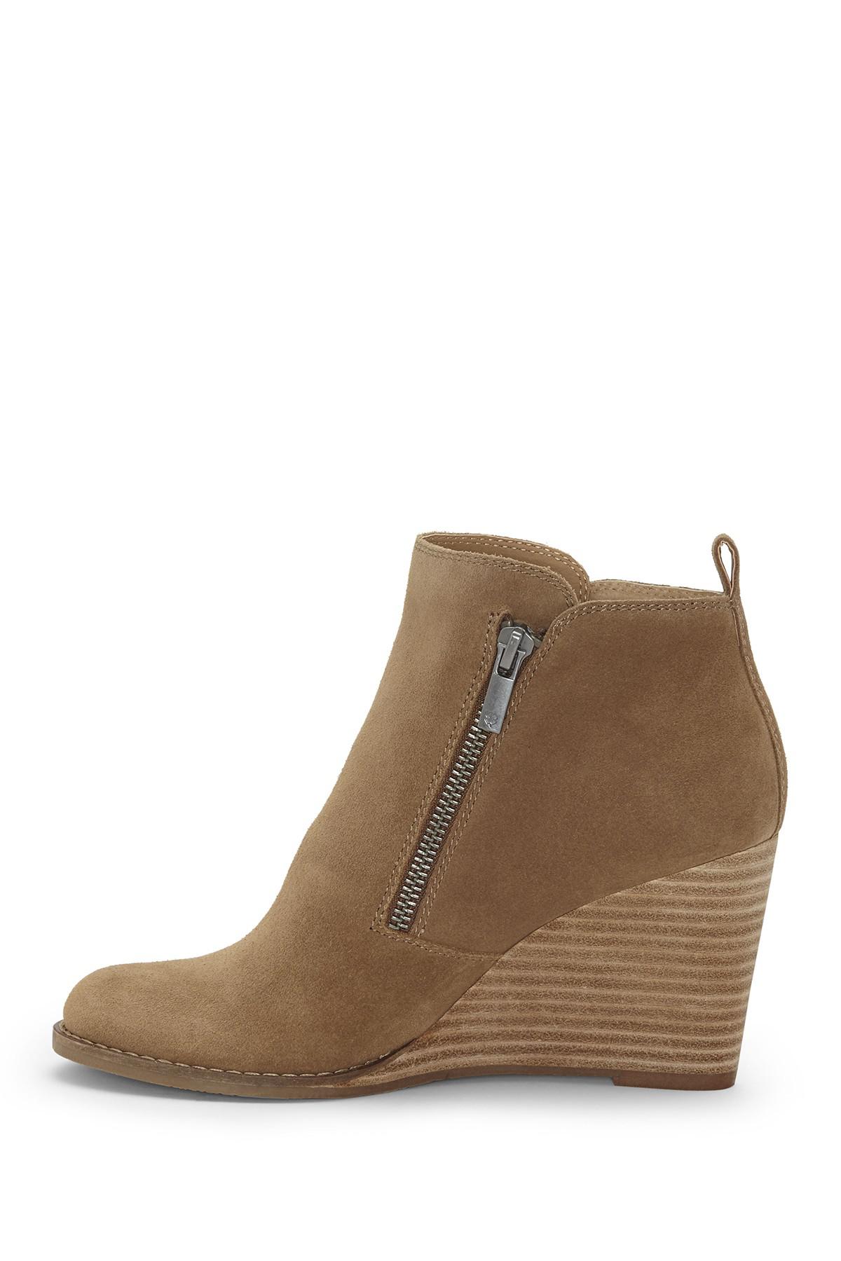 lucky yesterr wedge bootie