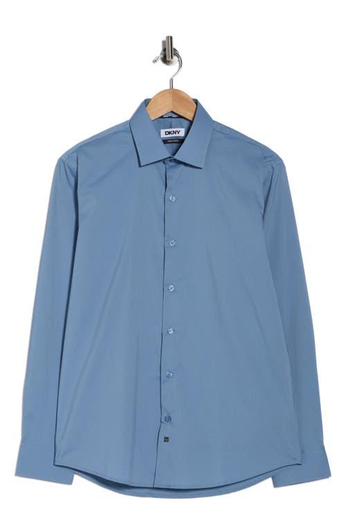 steel blue dress shirt Brushed Steel Blue Dress Shirt 17.5 / 32/33