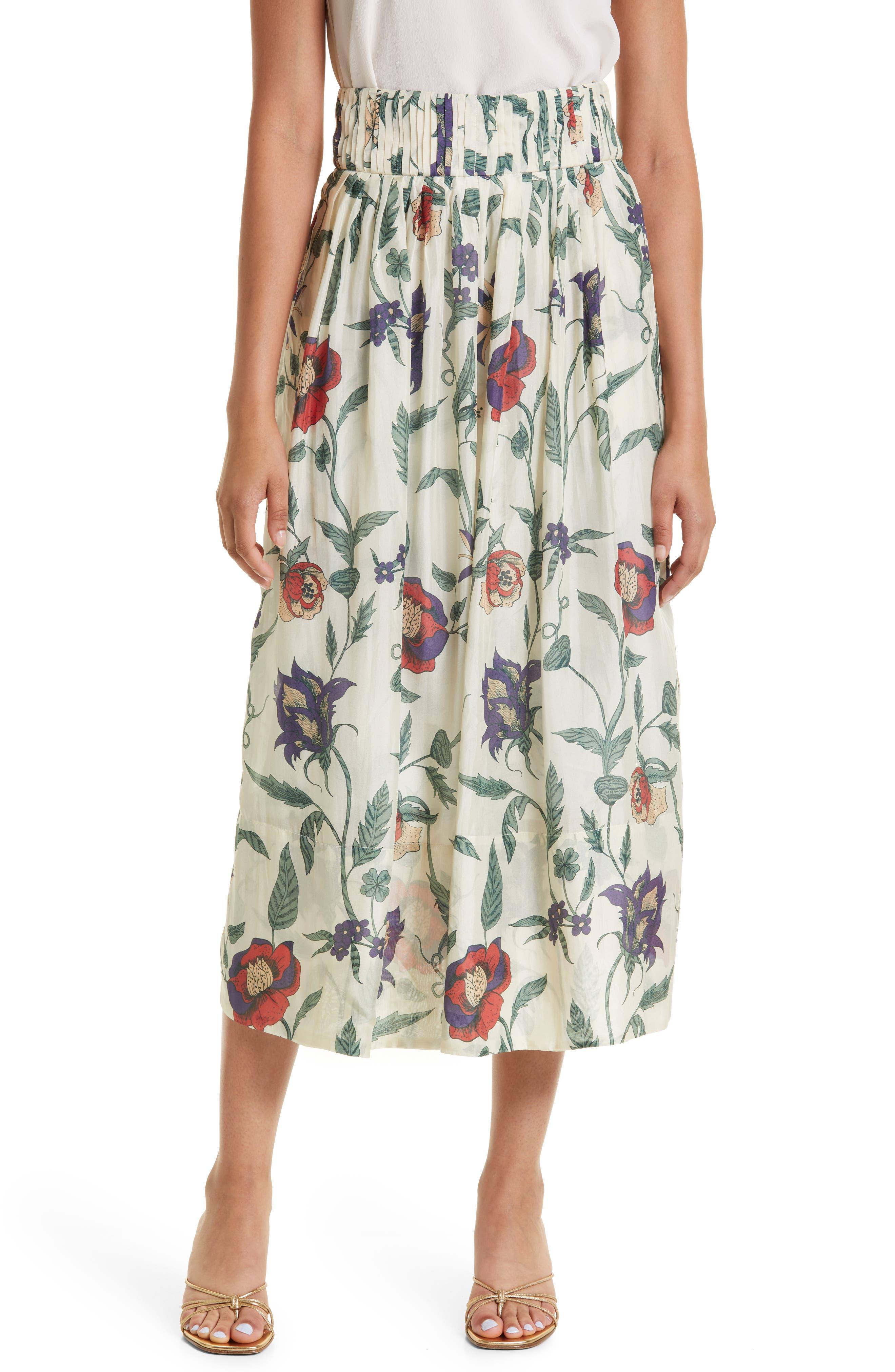 Nordstrom white outlet maxi skirt