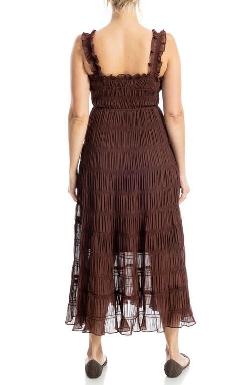 max studio pleated dress Max Studio Women's Elbow Sleeve V-Neck Pleated Dress, Terra Cotta/Sage  Nigella Blooms, Small at Amazon Women's Clothing store