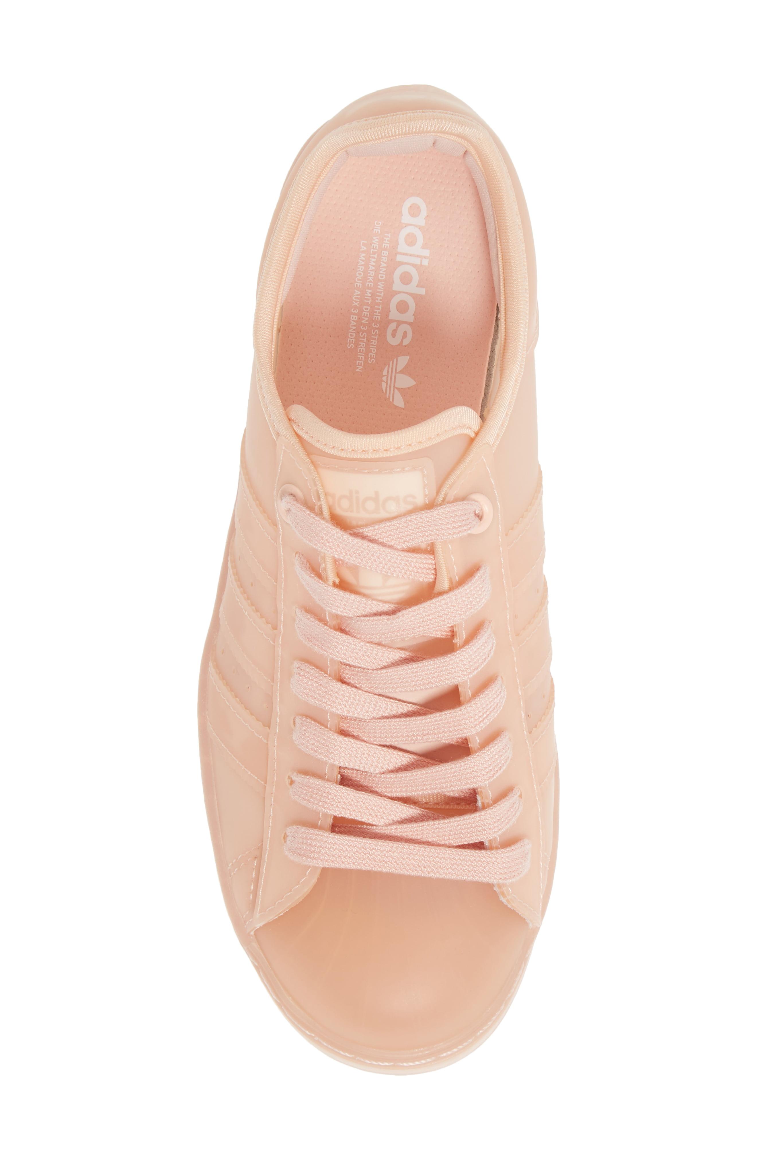 adidas Superstar Jelly Platform Sneaker in Pink/ Pink/ White (Pink) | Lyst