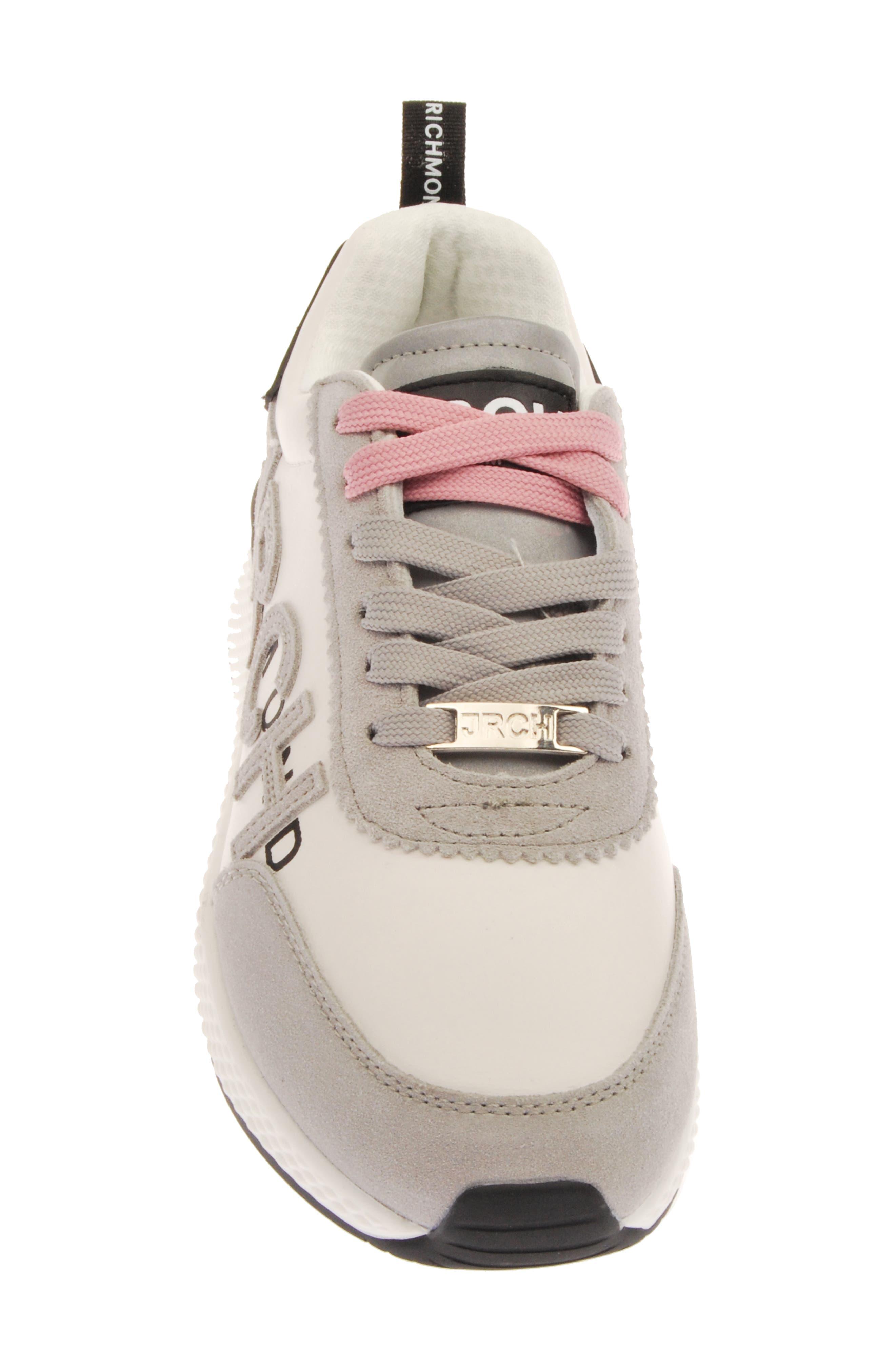 John Richmond Lace-up Fashion Tennis Shoe in White | Lyst