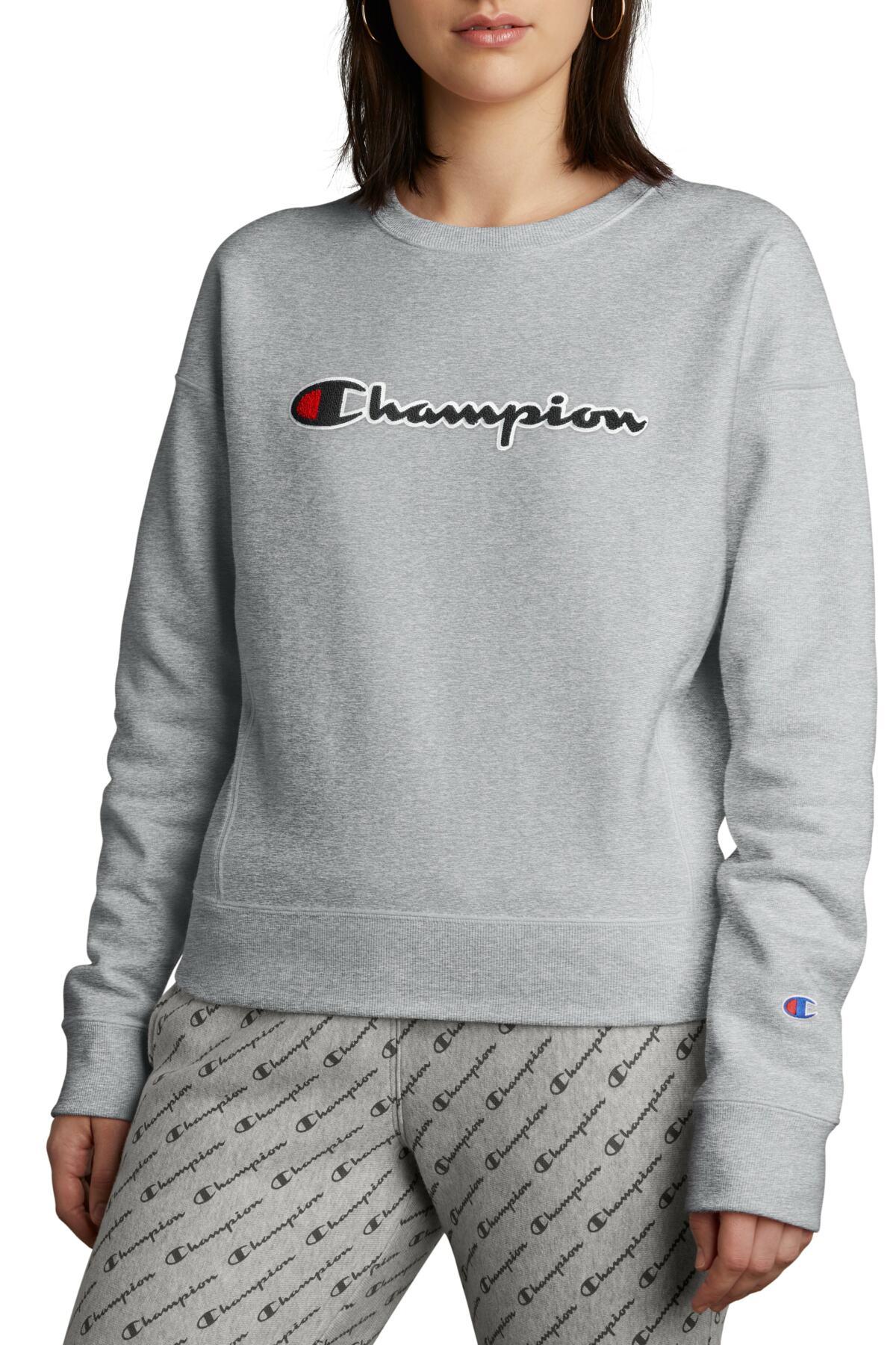 champion chenille sweatshirt
