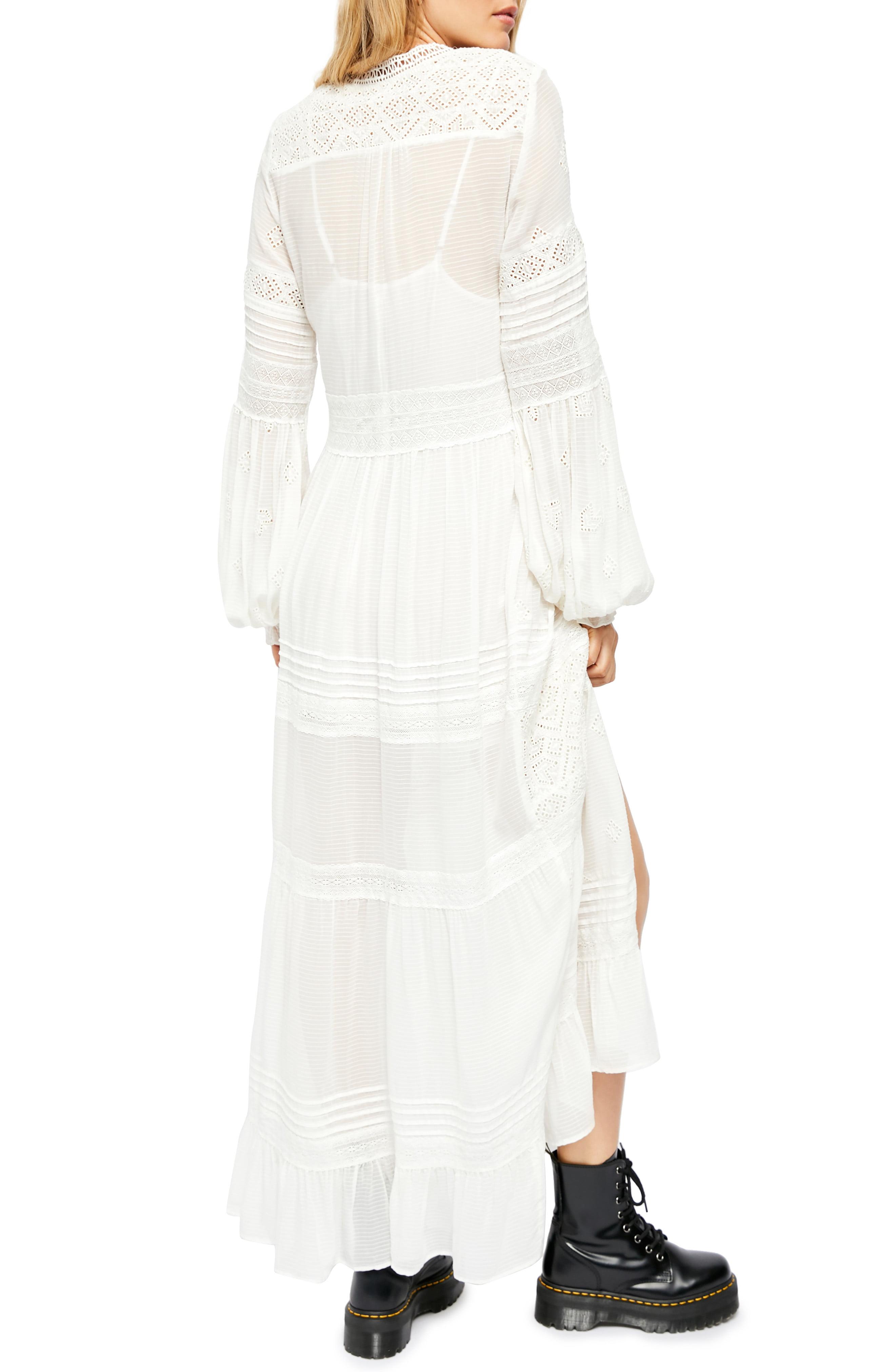 Lace Lisa Long Sleeve Maxi Dress 