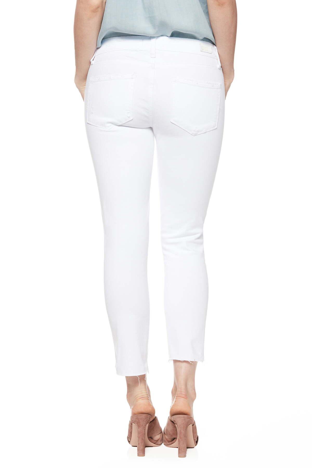 paige skyline skinny jeans white