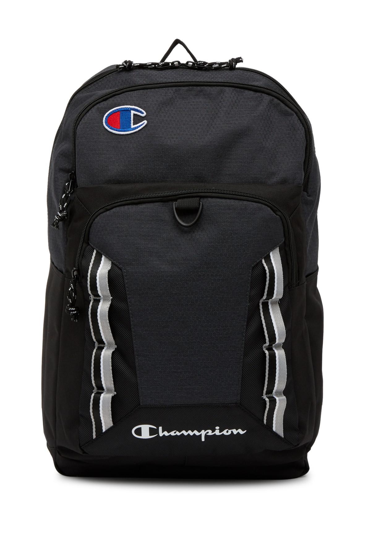burgundy champion backpack