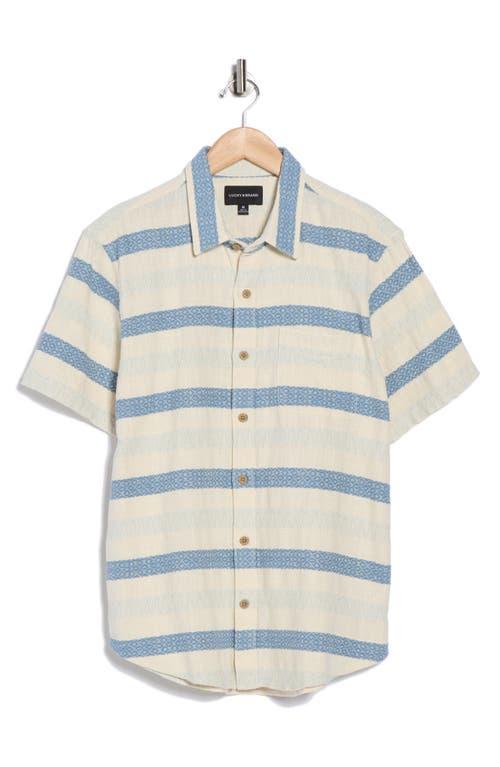 Lucky Brand Men's Short Sleeve Button-Up Shirt - Lightweight Woven Fabric, Chest Pocket - View #8