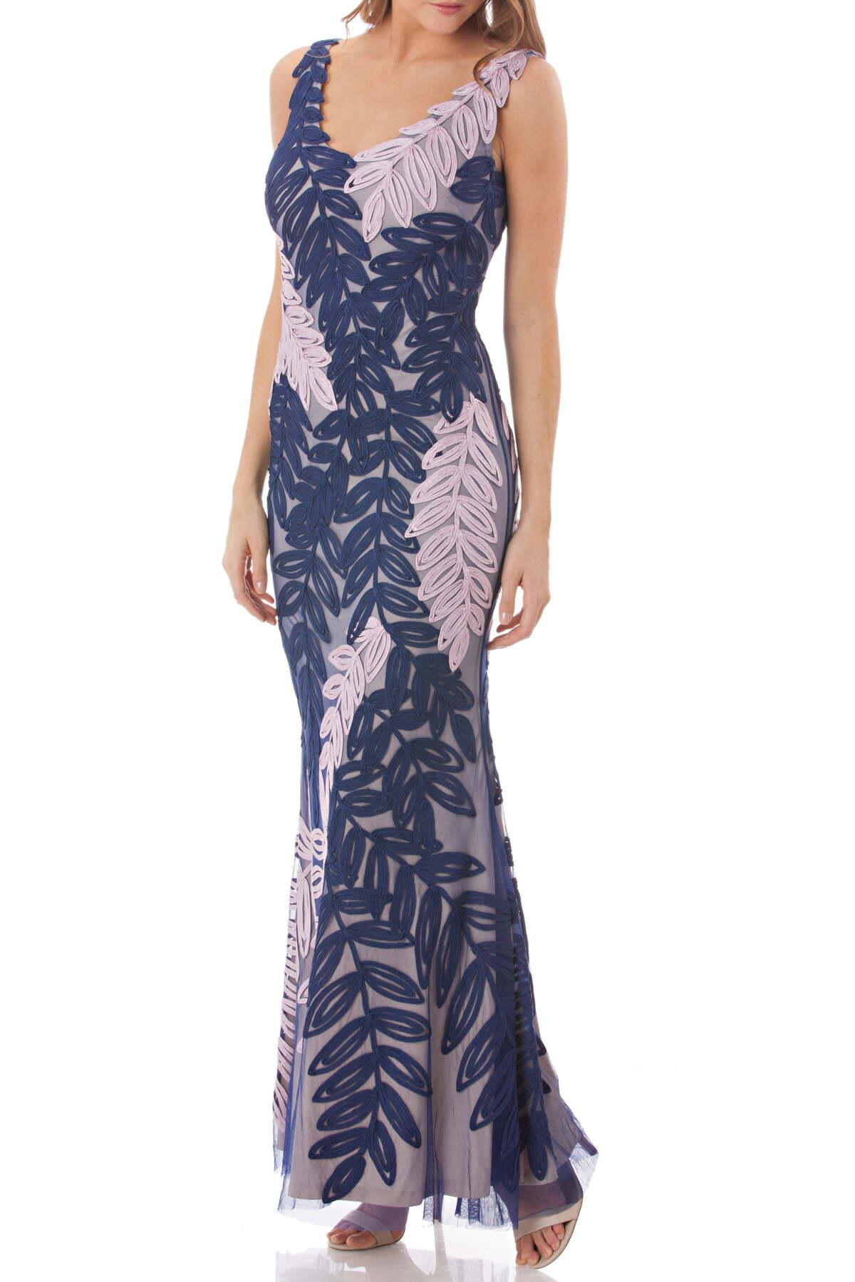 black and white spotted maxi dress
