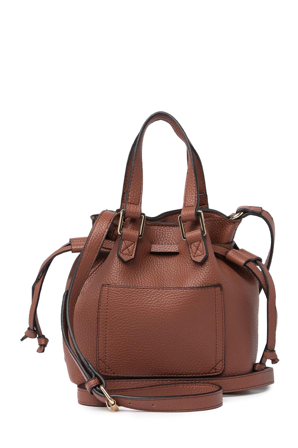 steve madden cognac bag