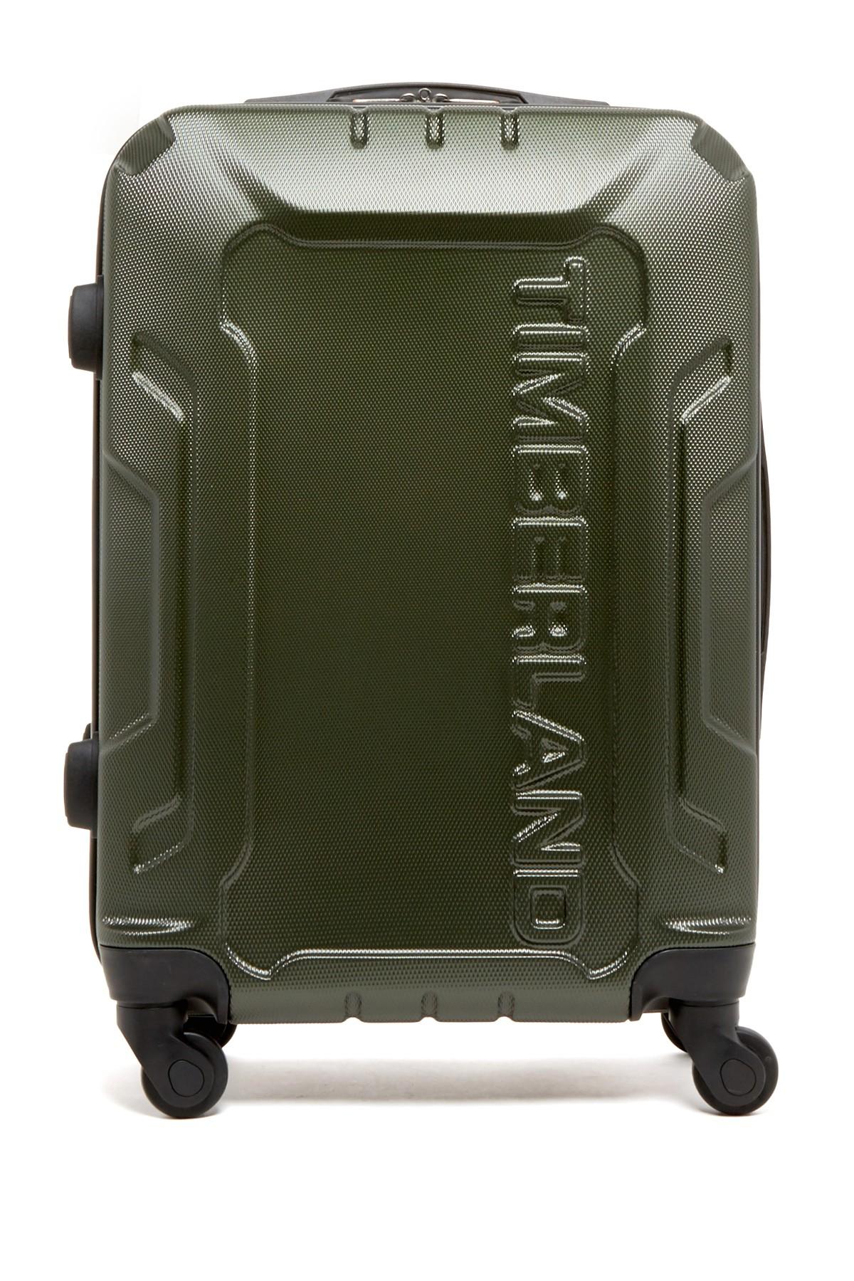 Timberland Olive Boscawen 21" Hardside Spinner Suitcase in Green for Men -  Lyst