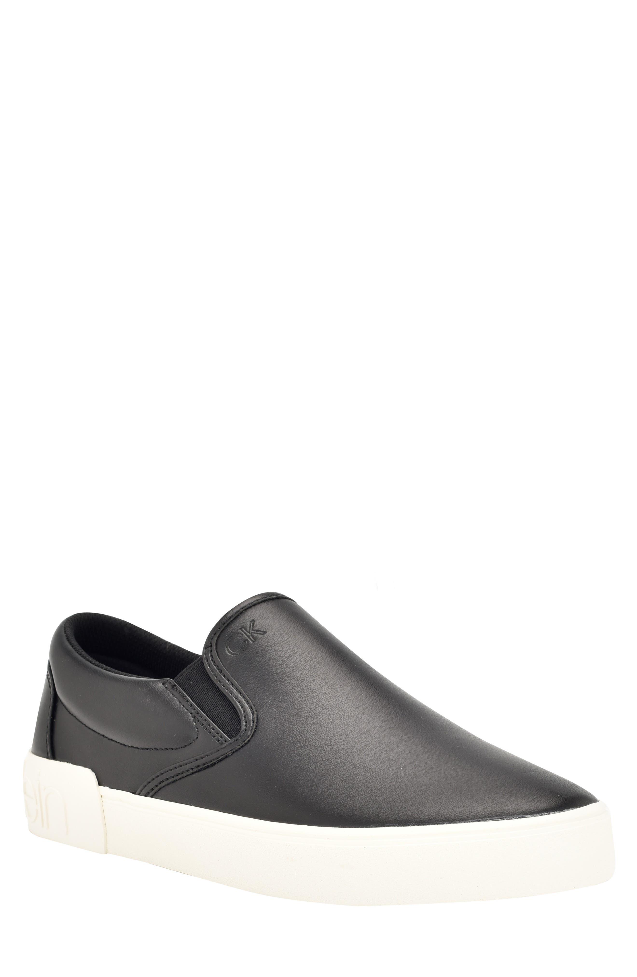 Calvin Klein Ryor Slip-on Sneaker in Gray for Men | Lyst