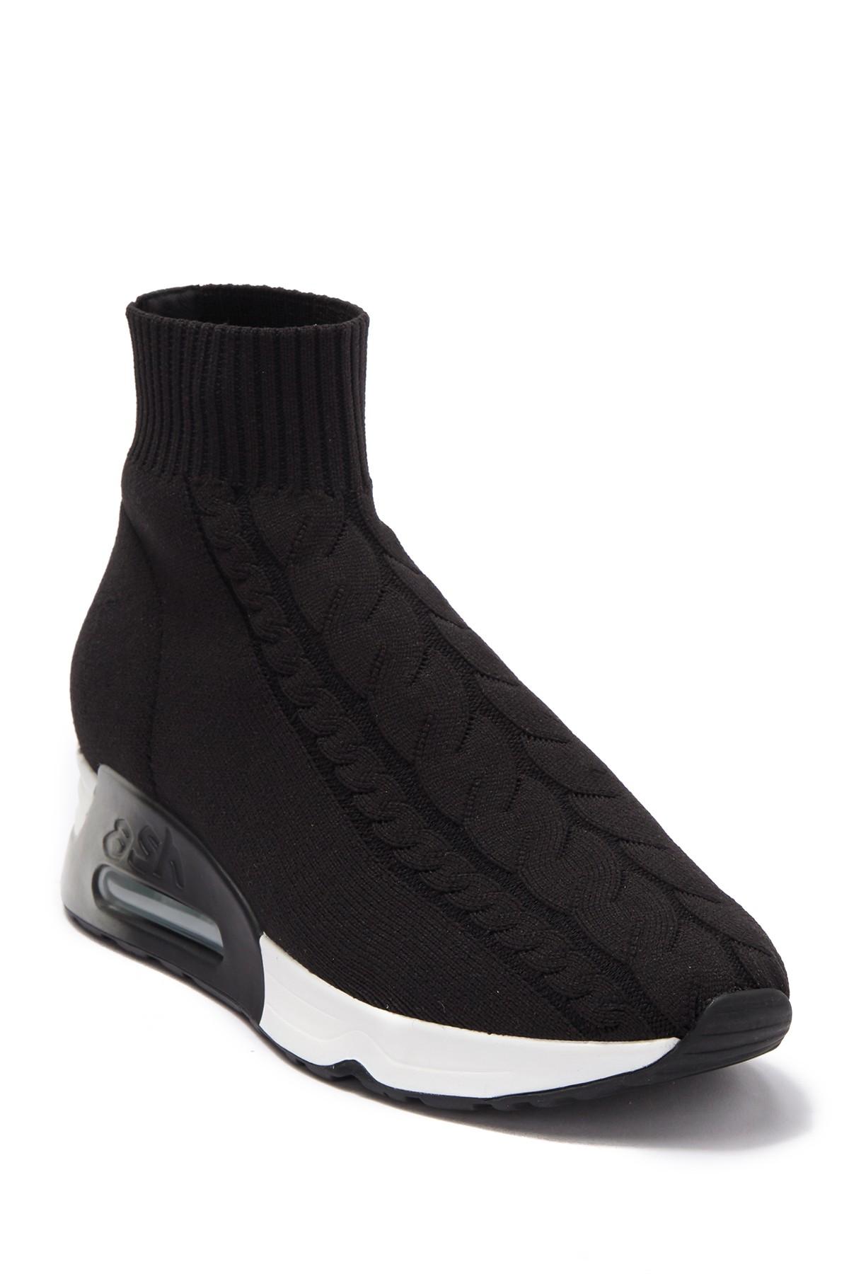 Ash Living Sock Sneaker in Black - Lyst