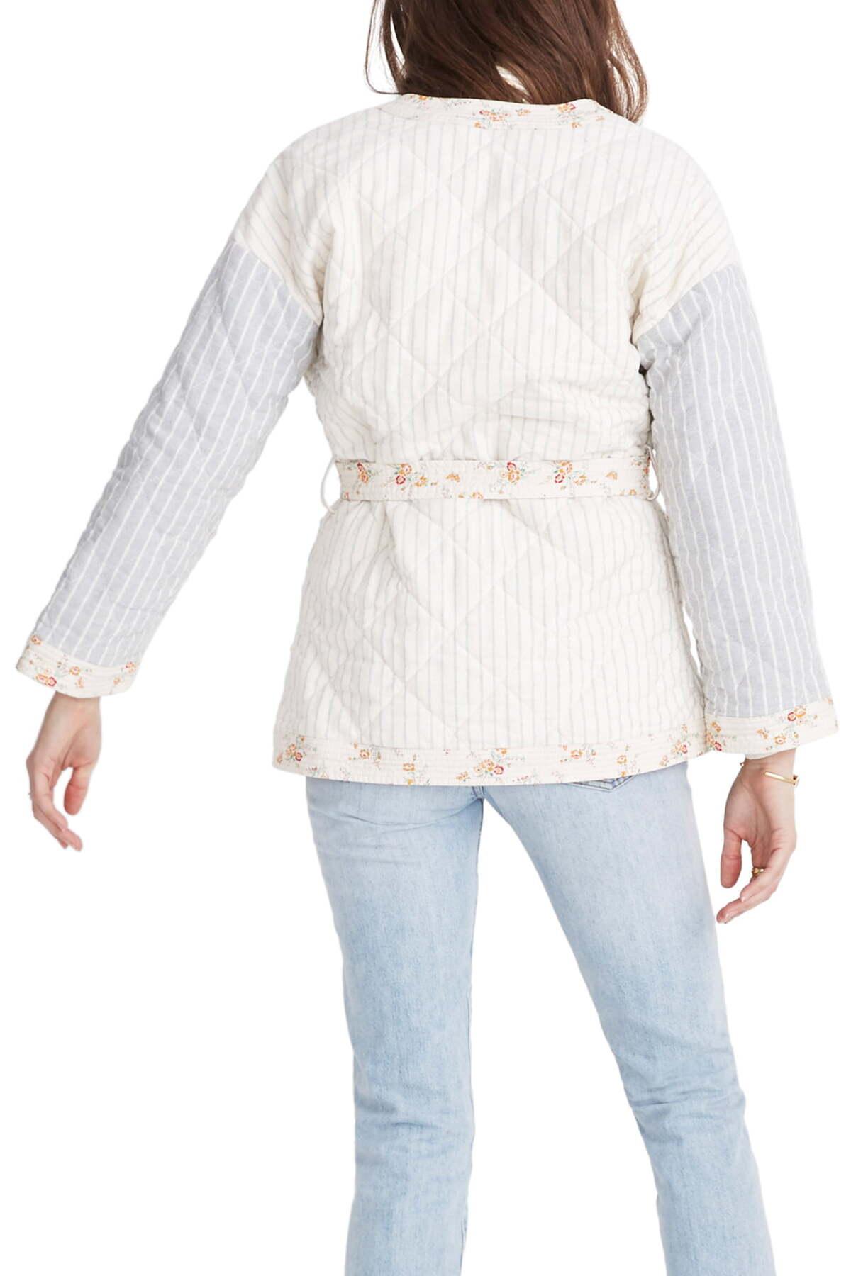 madewell patchwork jacket