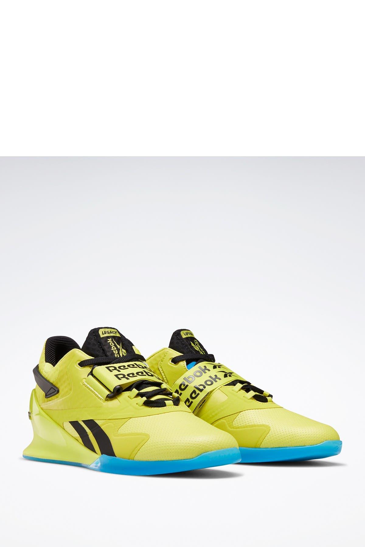 reebok lifters yellow