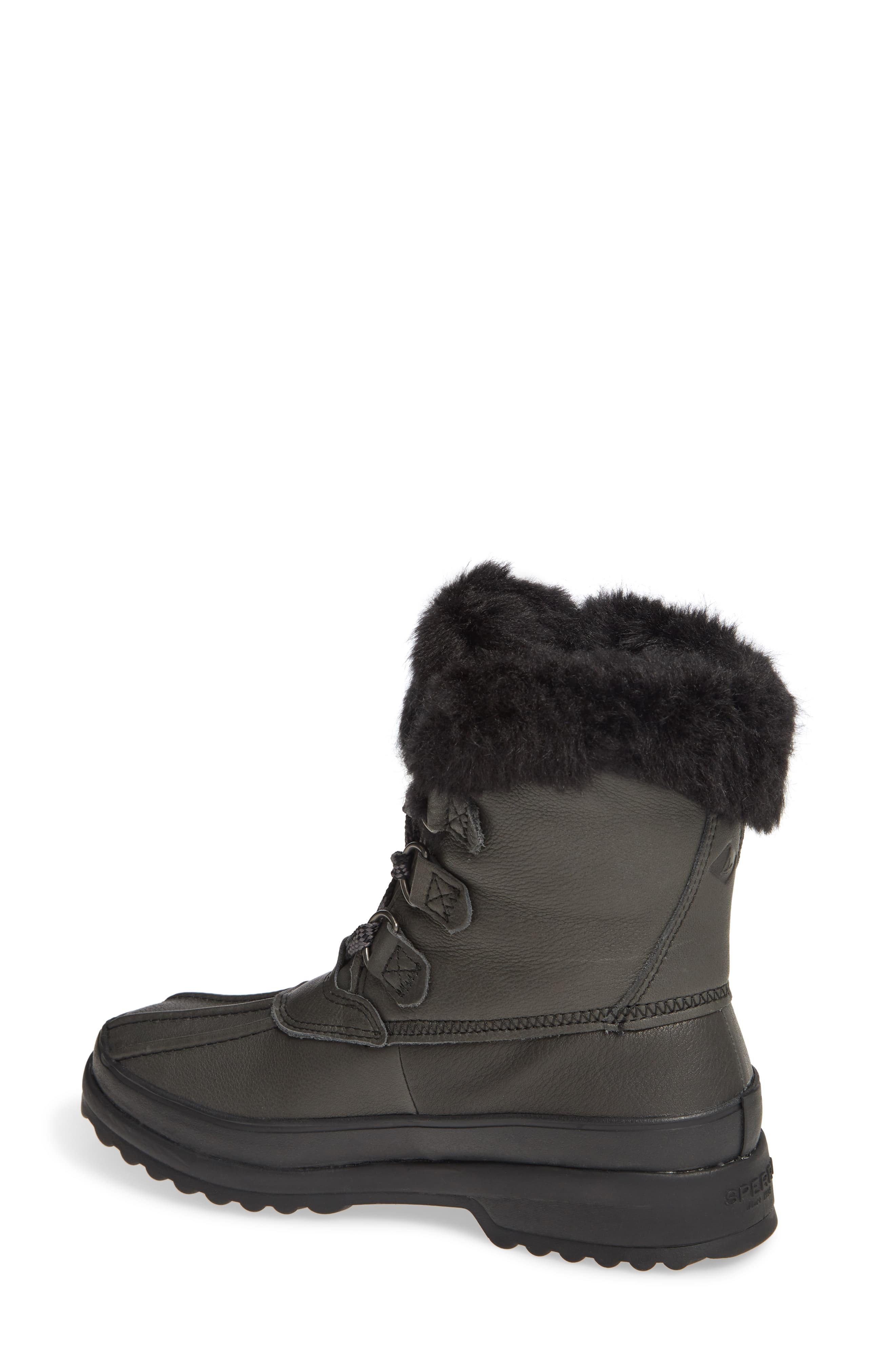 Sperry maritime faux fur lined winter duck boot Clearance