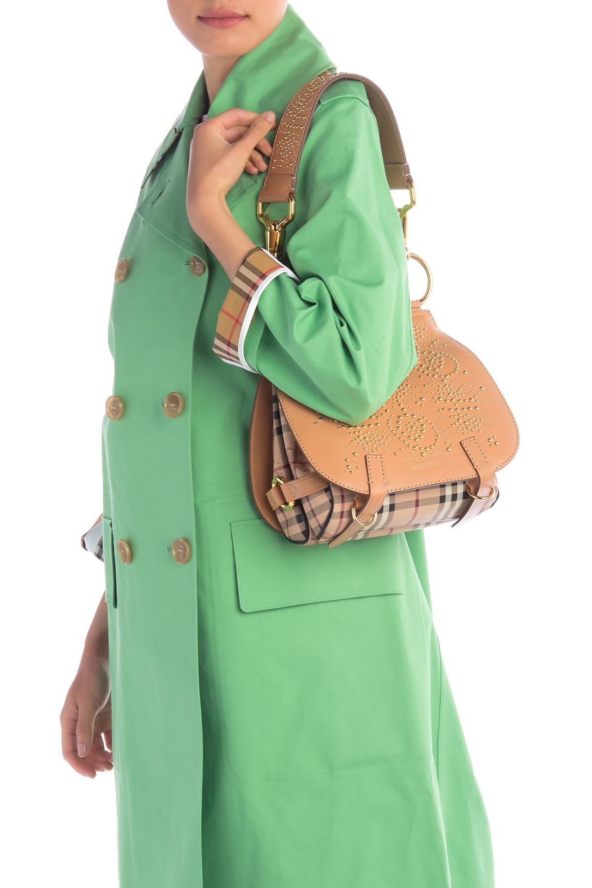 Burberry ostrich shop bag
