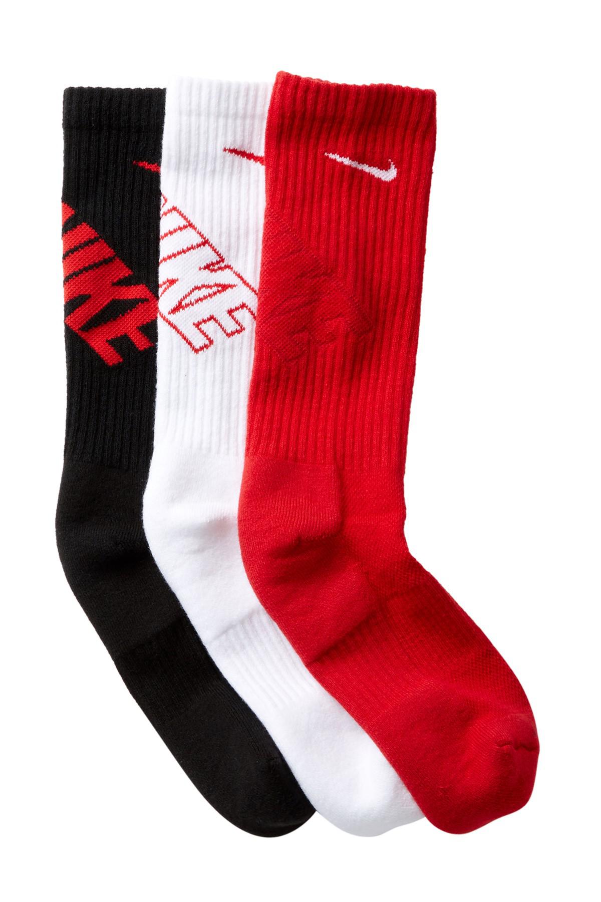 Nike Cotton Ultimatum 3p Dri-fit Crew Socks - Pack Of 3 in u-w-w-u-b ...