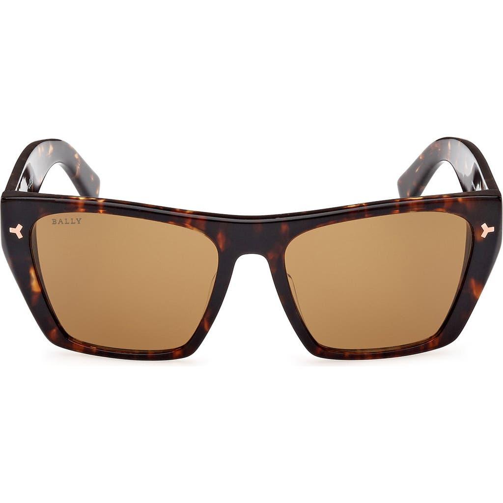 Bally Women’s Geometric Sunglasses Bally 61mm Gradient Geometric Sunglasses - Shiny Rose Gold  main image 3