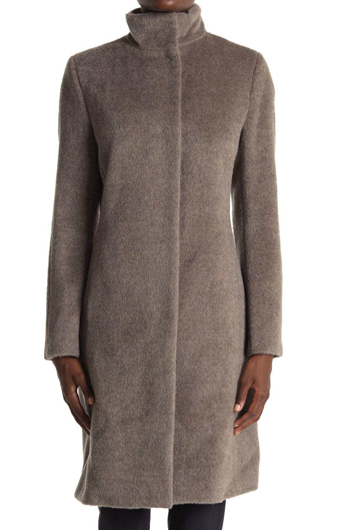 donna karan alpaca coat