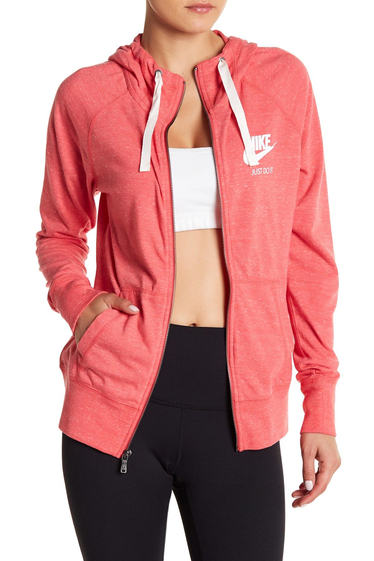nike vintage drawstring hoodie