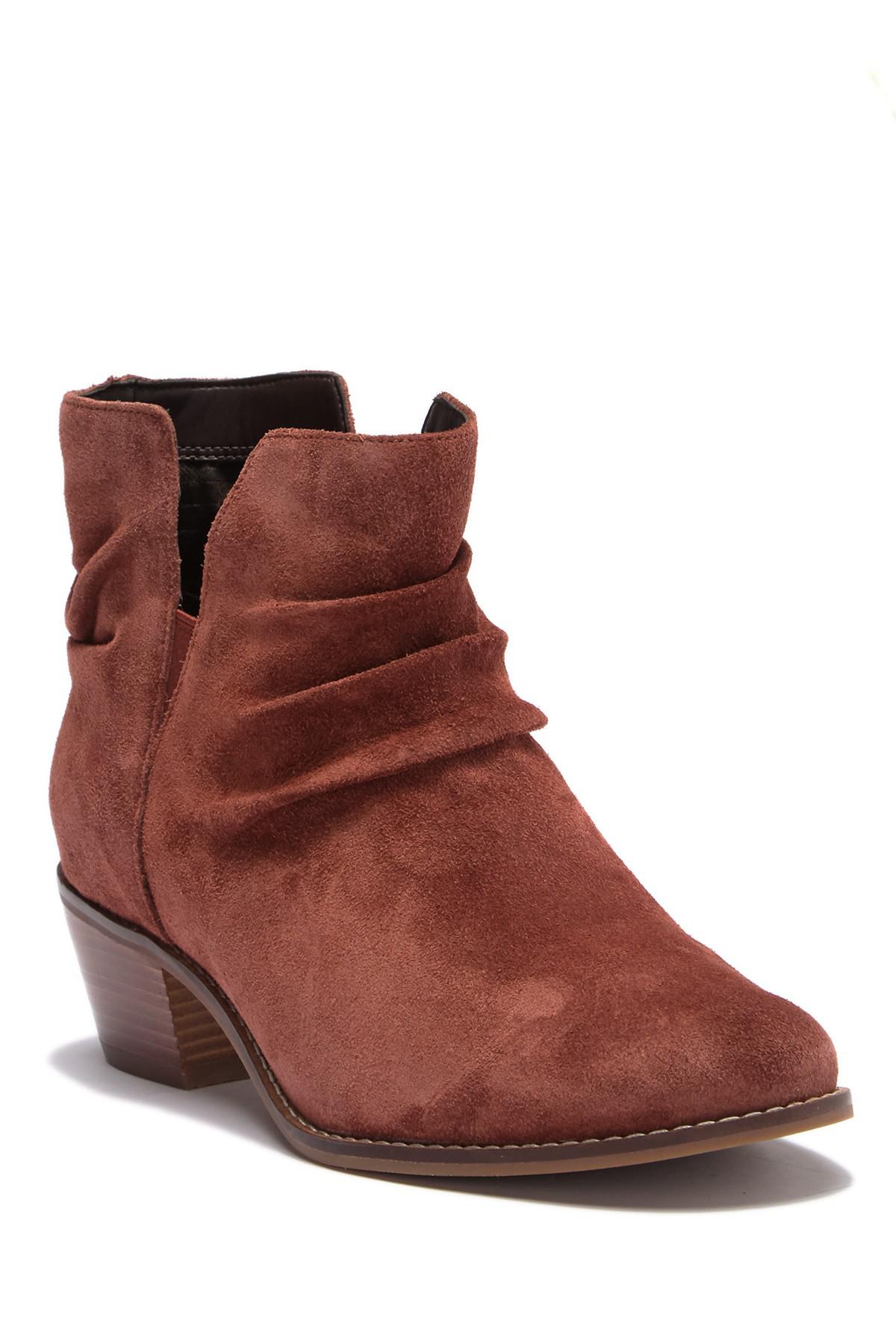 cole haan laree stretch suede bootie