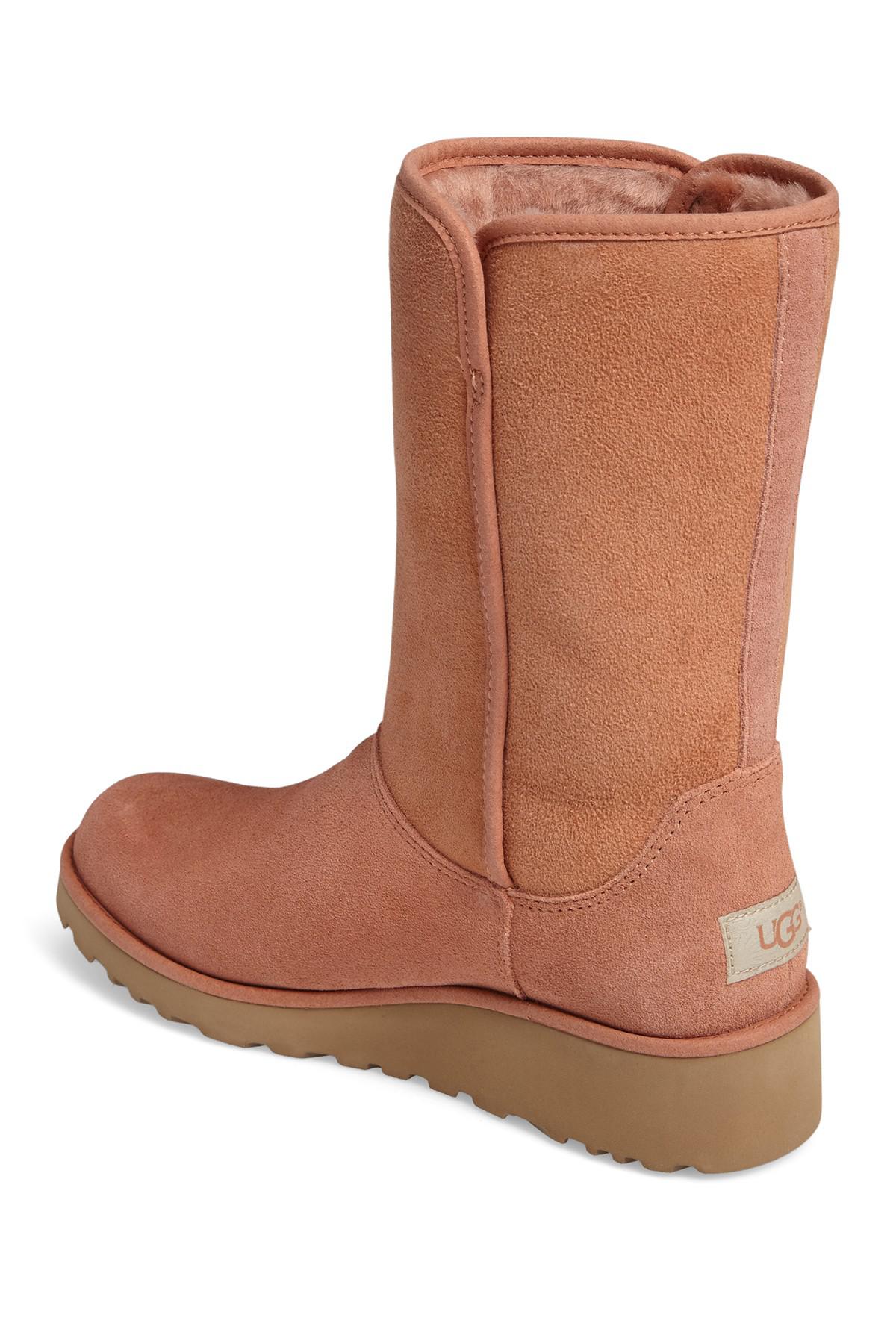 ugg amie classic slim water resistant short boot