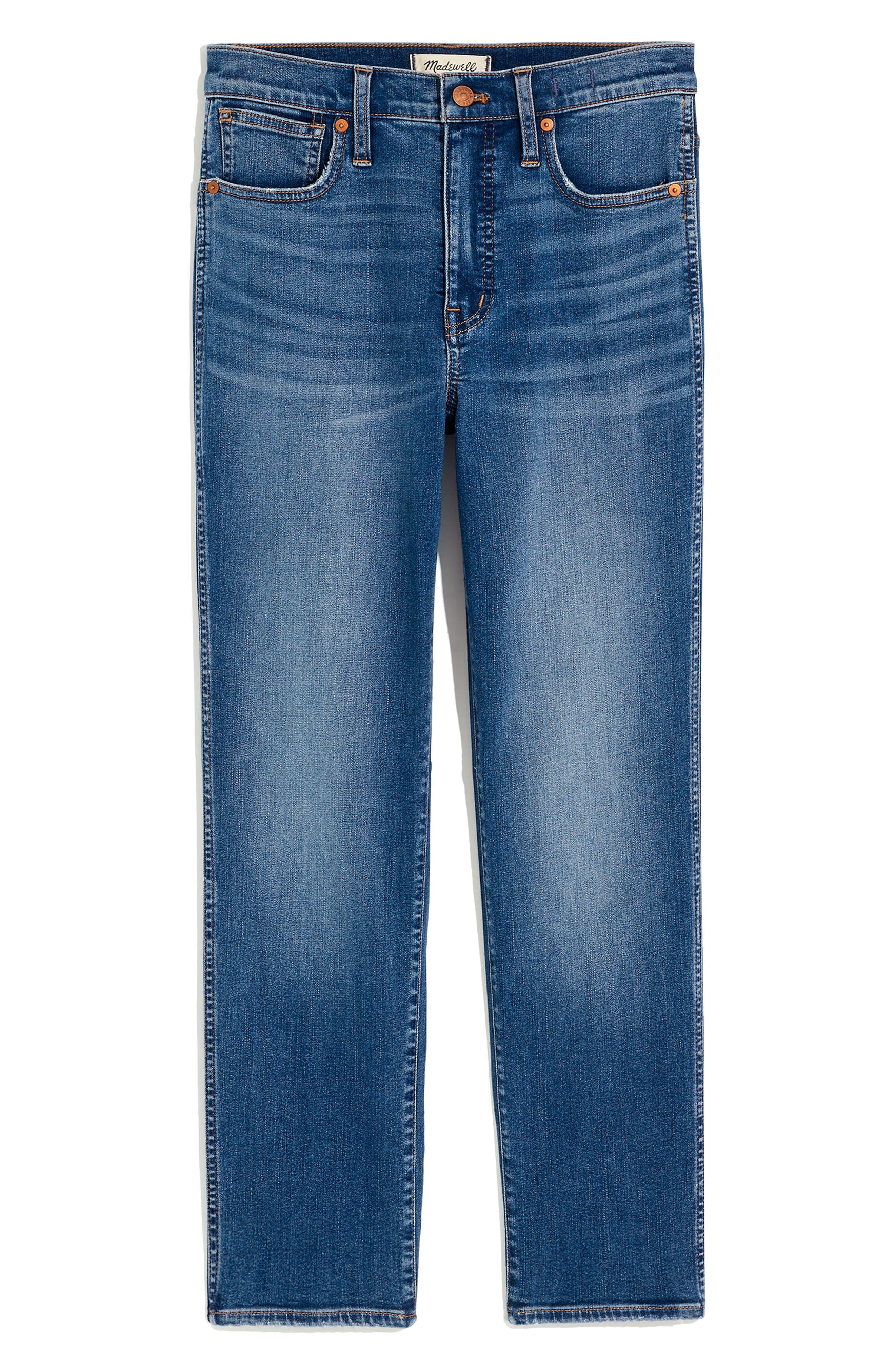 Madewell Stovepipe Jeans In Blue Lyst