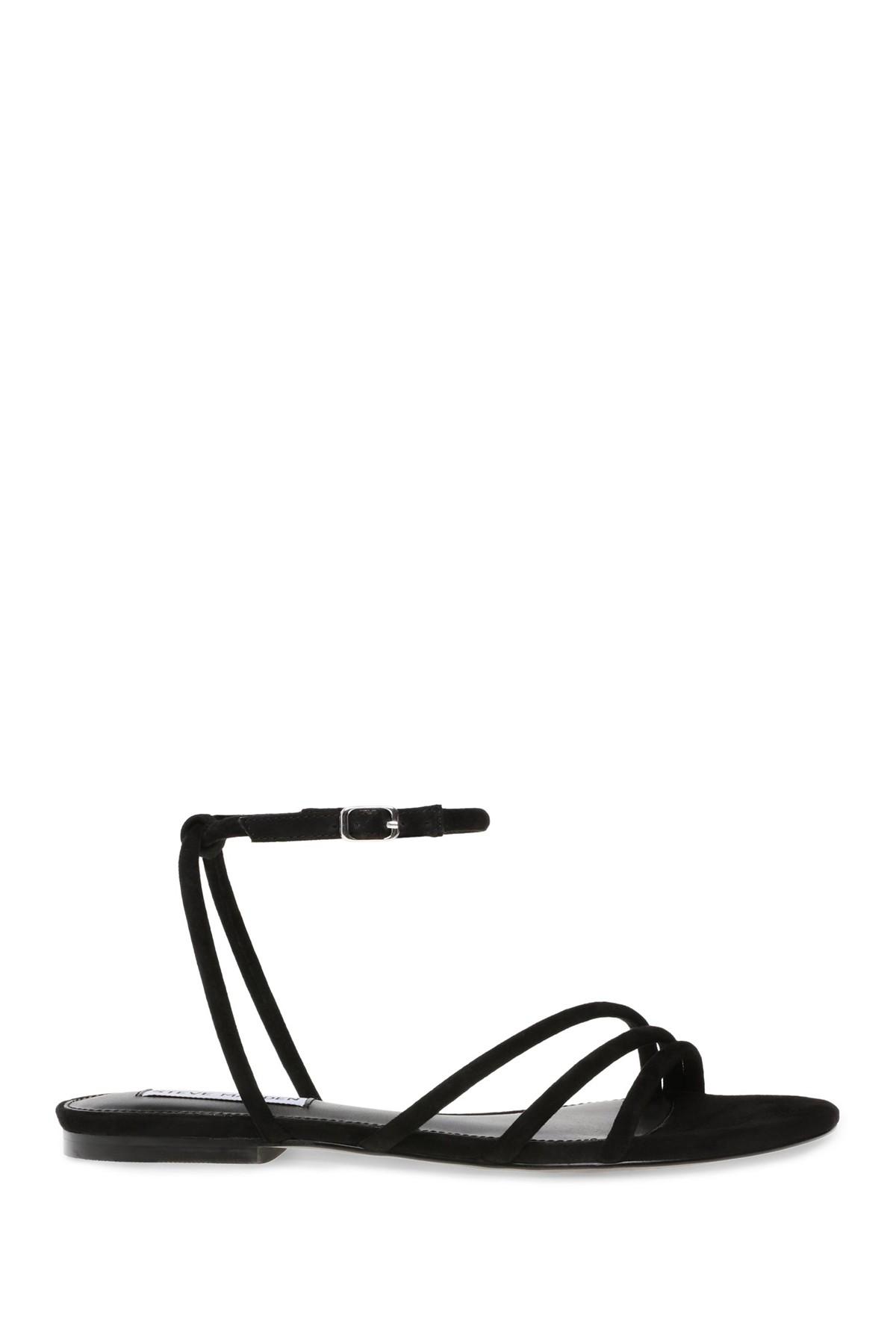 steve madden jammin strappy flat sandal