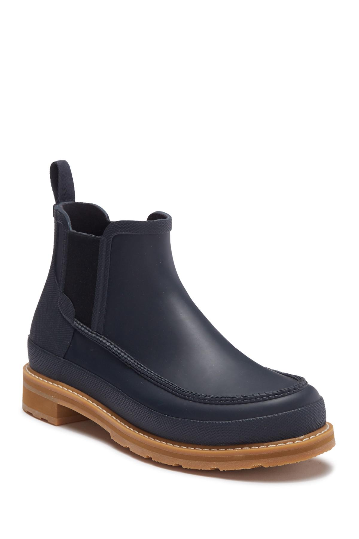 hunter moc toe boots