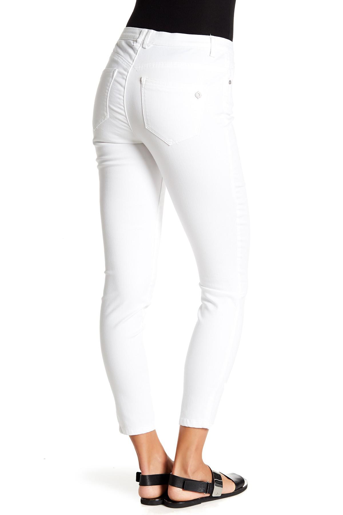Democracy Denim High Rise Optic White Jeans Lyst