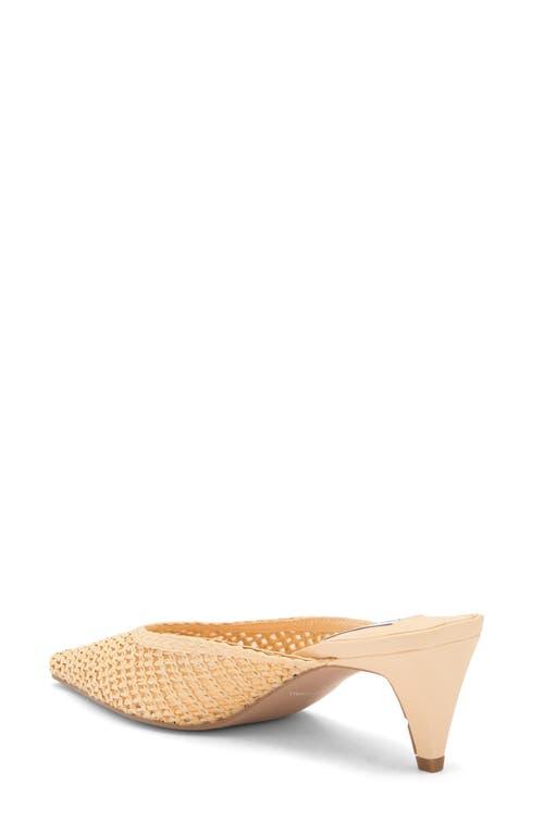 Steve Madden Cleverr Woven Mule in Natural | Lyst