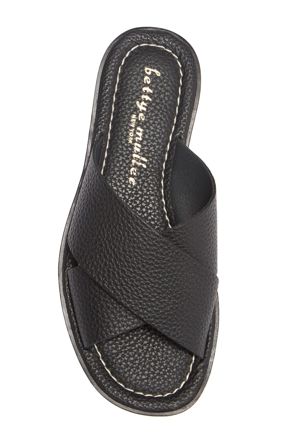 bettye muller keen crisscross slide sandal