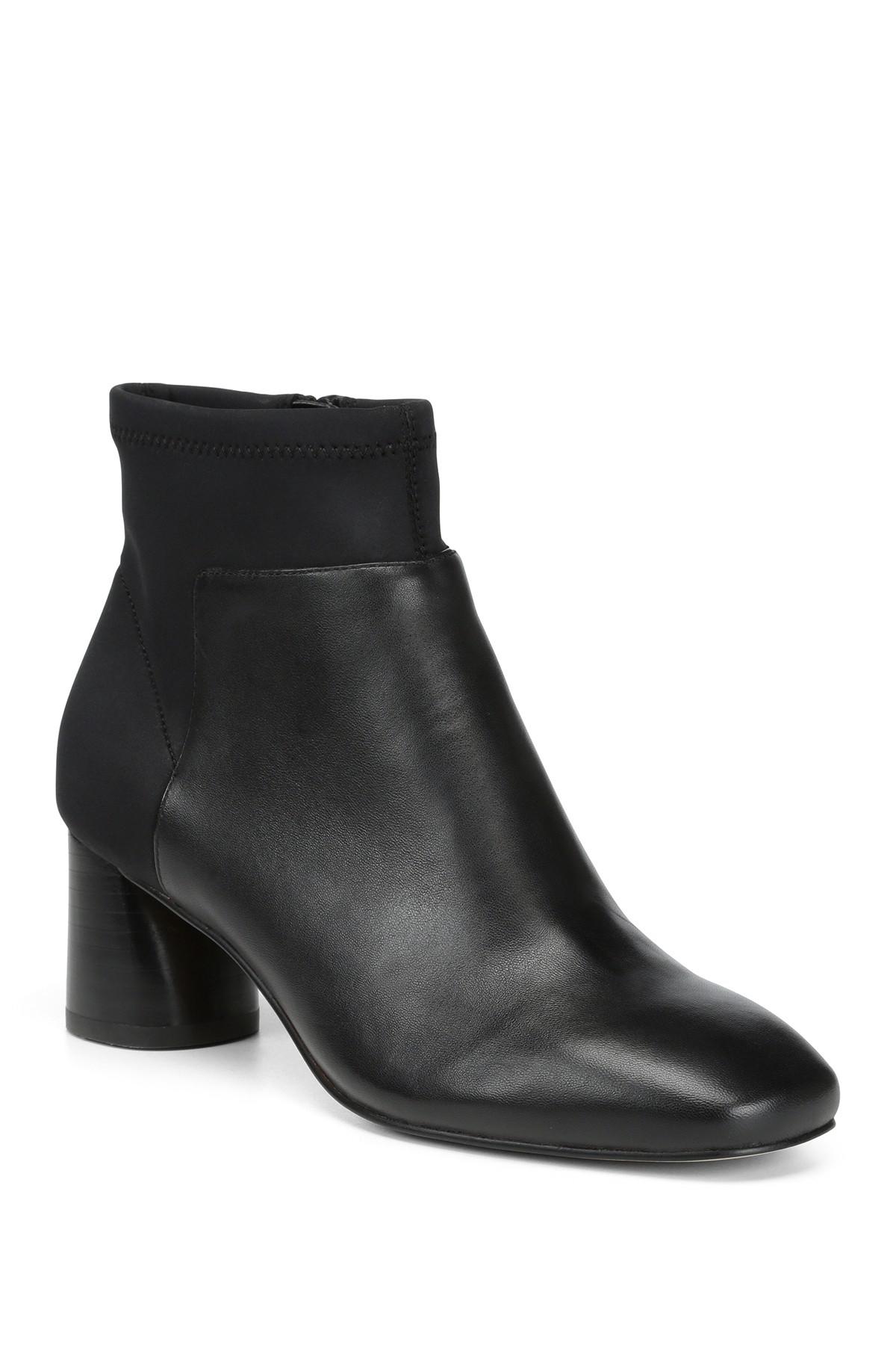 donald pliner cazzie block heel bootie