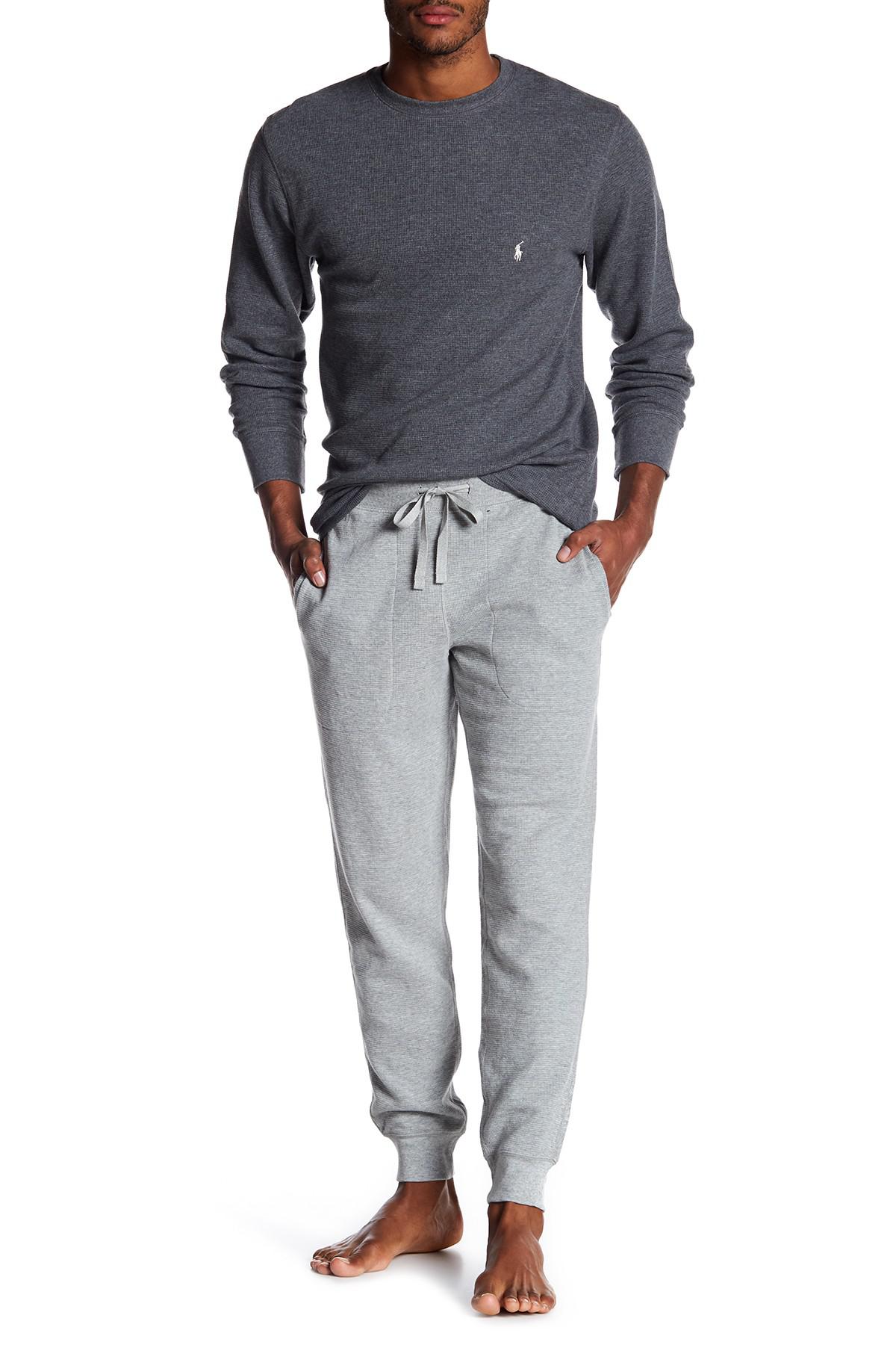 ralph lauren waffle jogger
