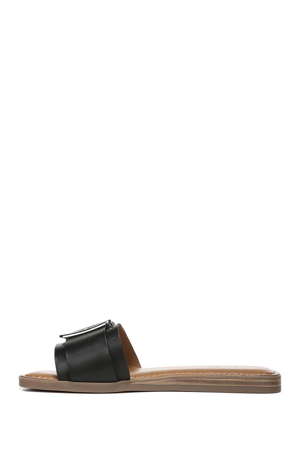 franco sarto uzo buckle slide sandal