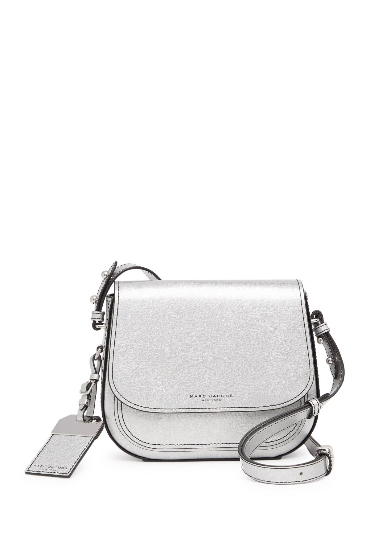 marc jacobs mini rider leather crossbody bag
