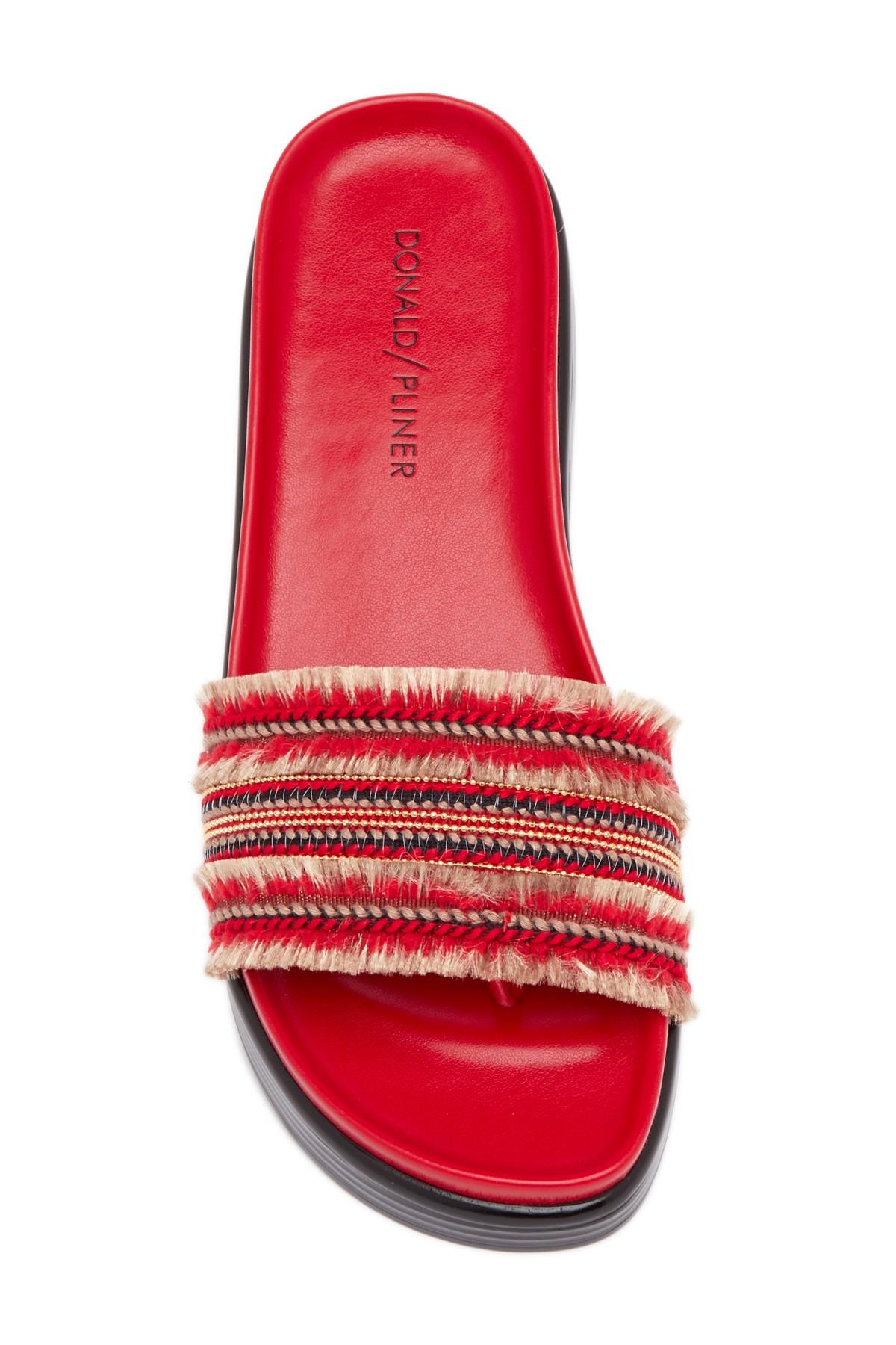 donald pliner fiji platform hidden thong sandal