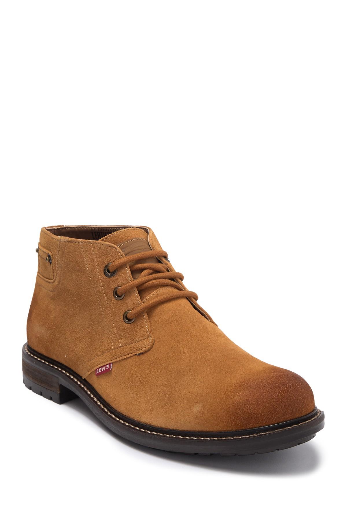 Levis Cambridge Suede Chukka Boot In Tan Brown For Men Lyst