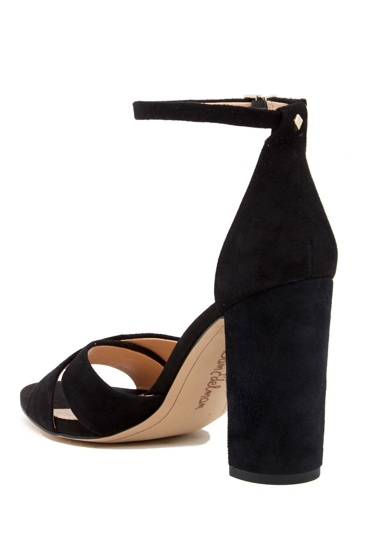 sam edelman yancy crisscross ankle strap sandal