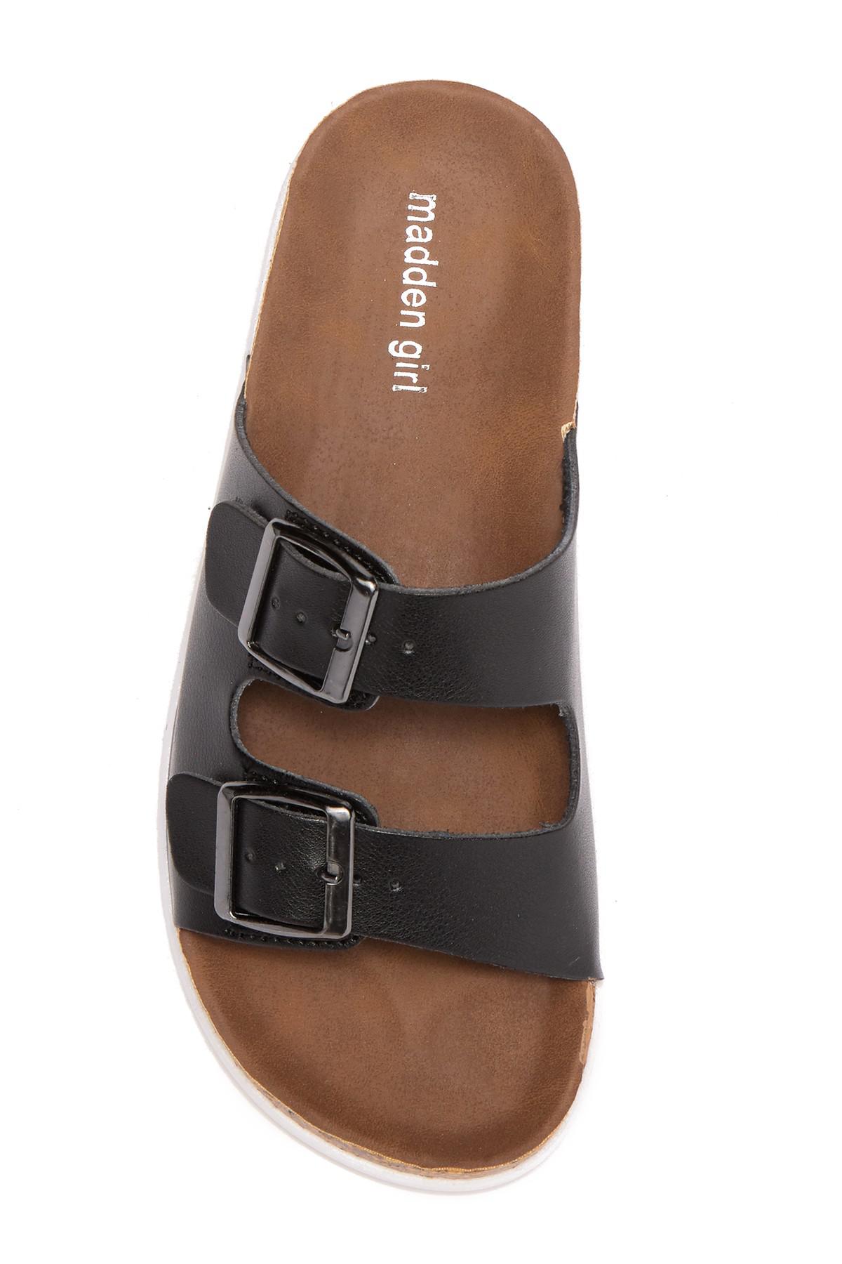 madden girl goldie slide sandal