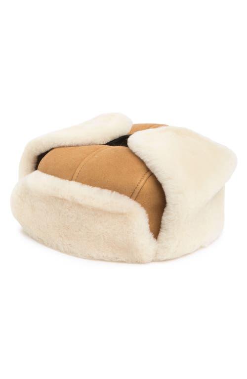 UGG SHERLING SUEDE TRAPPER HAT Ugg Sheepskin Large Winter Trapper Hat/Cap, Brown fur | eBay main image 4