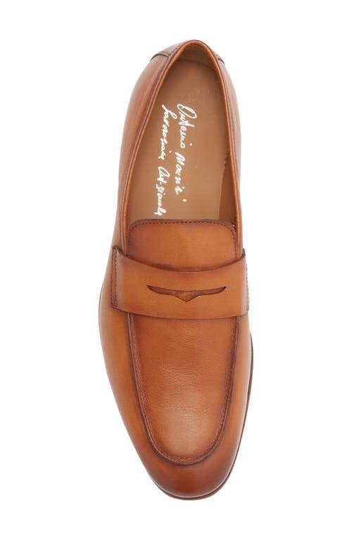 Mens Antonio Maurizi Congac Leather Loafers Antonio Maurizi | Shoes | Mens Antonio Maurizi Congac  main image 4